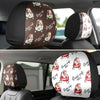 Custom Kid Photo Drive Safe Daddy Grandpa Personalized Car Headrest Covers CH07 910086