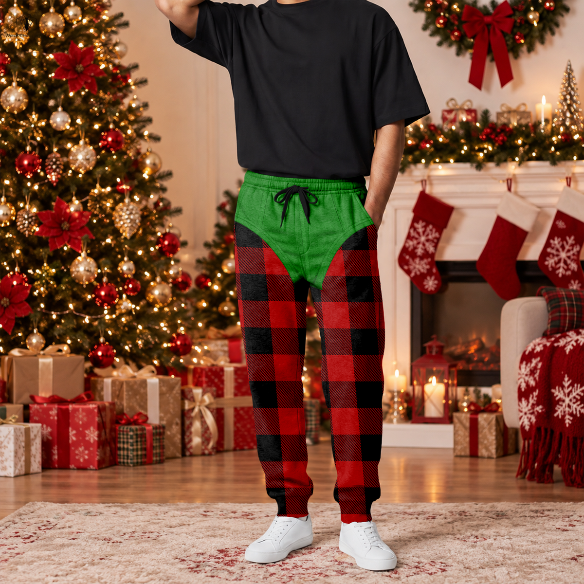Personalized Funny Christmas Sweatpants Gift for Him TH10 171191