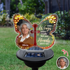 Custom Photo Your Wings Were Ready Solar Light Memorial TH10 896051