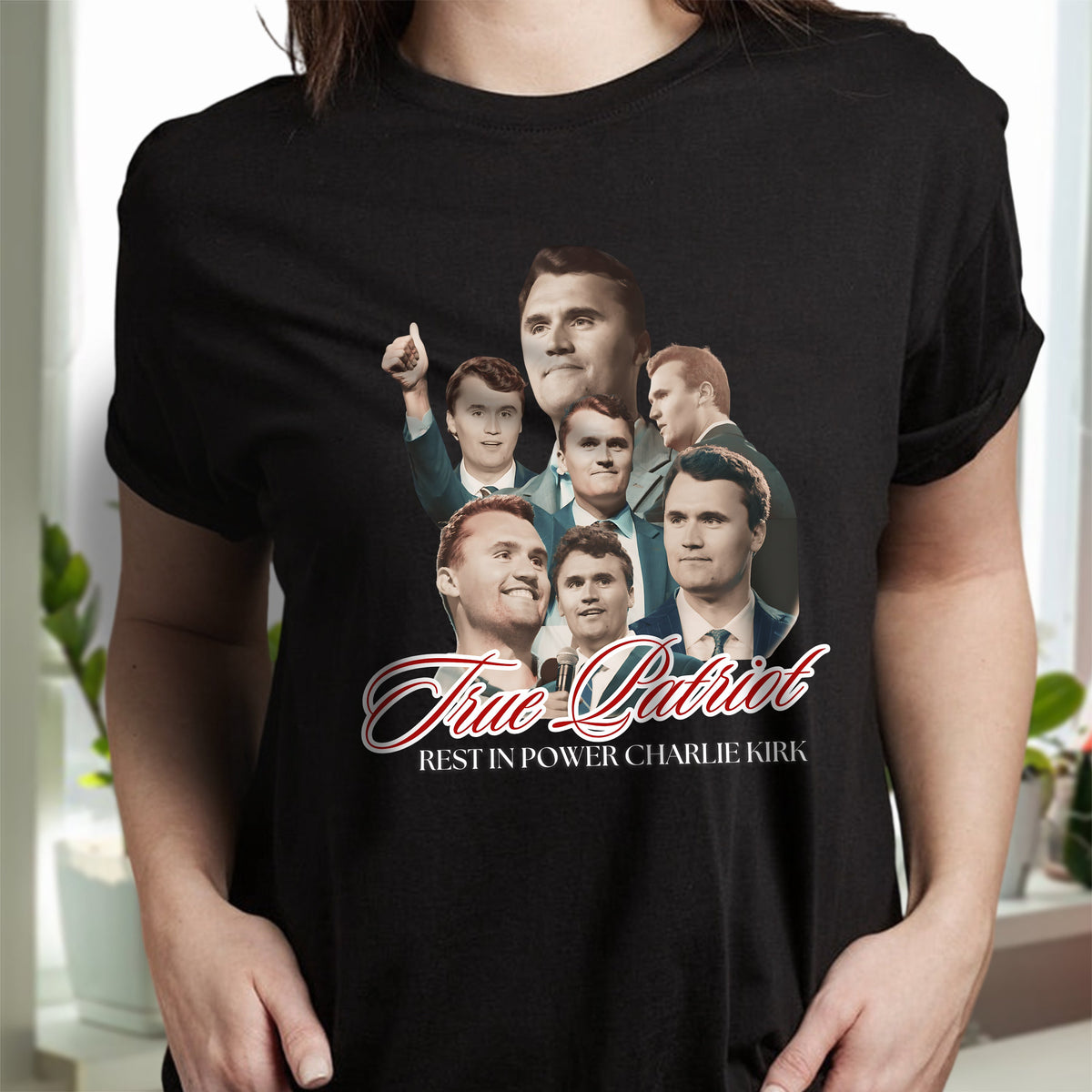 True Patriot Rest In Power Charlie Kirk Dark Shirt HO82 65810