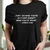 Charlie Kirk Minimalist Famous Quote, Free Speech Conservative Political Truth Dark Shirt HA75 64412