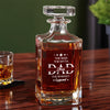 Personalized Gift To Dad The Man The Myth The Legend Decanter HO82 894496