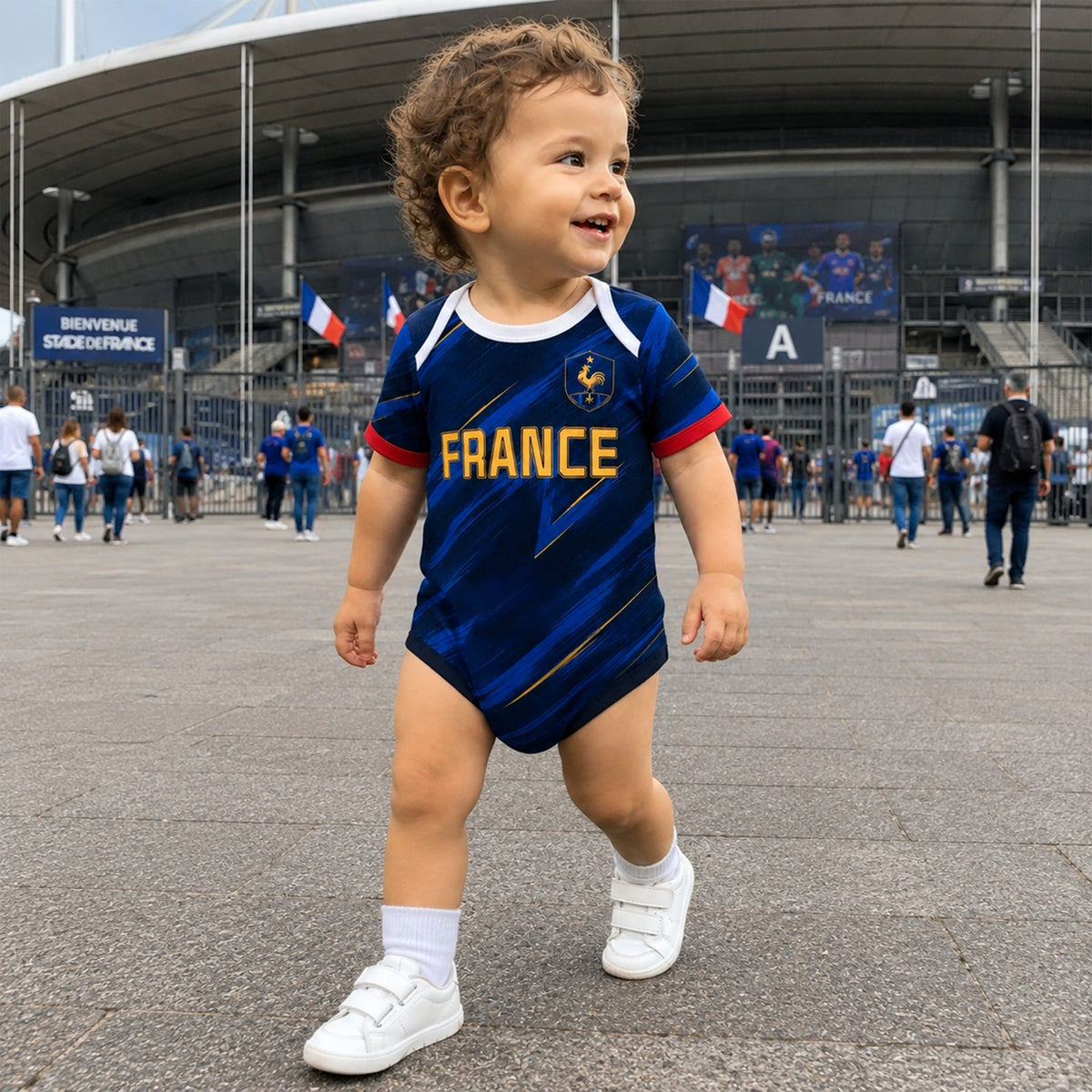 Personalized Name USA 2026 Soccer Baby Onesie - Gift For Sport Lovers LM32 669421