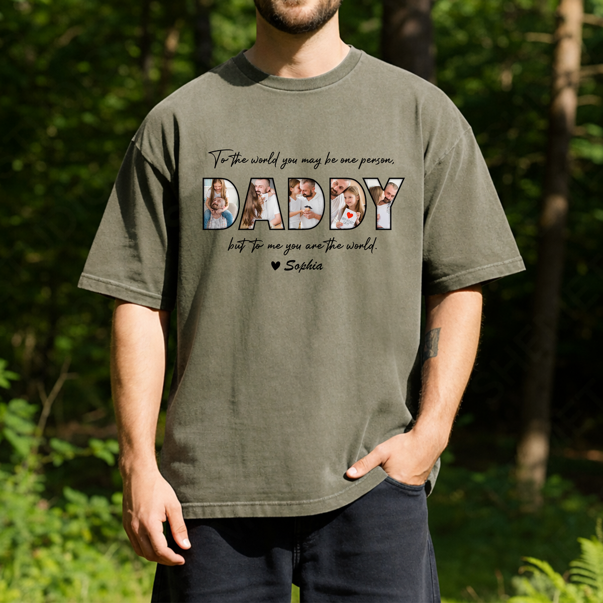 Custom Photo Happy Father's Day Comfort Shirt Gift For Dad TH10 169371