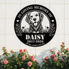 Custom Dog Photo Memorial Metal Sign Gift For Dog Lover HA75 920020