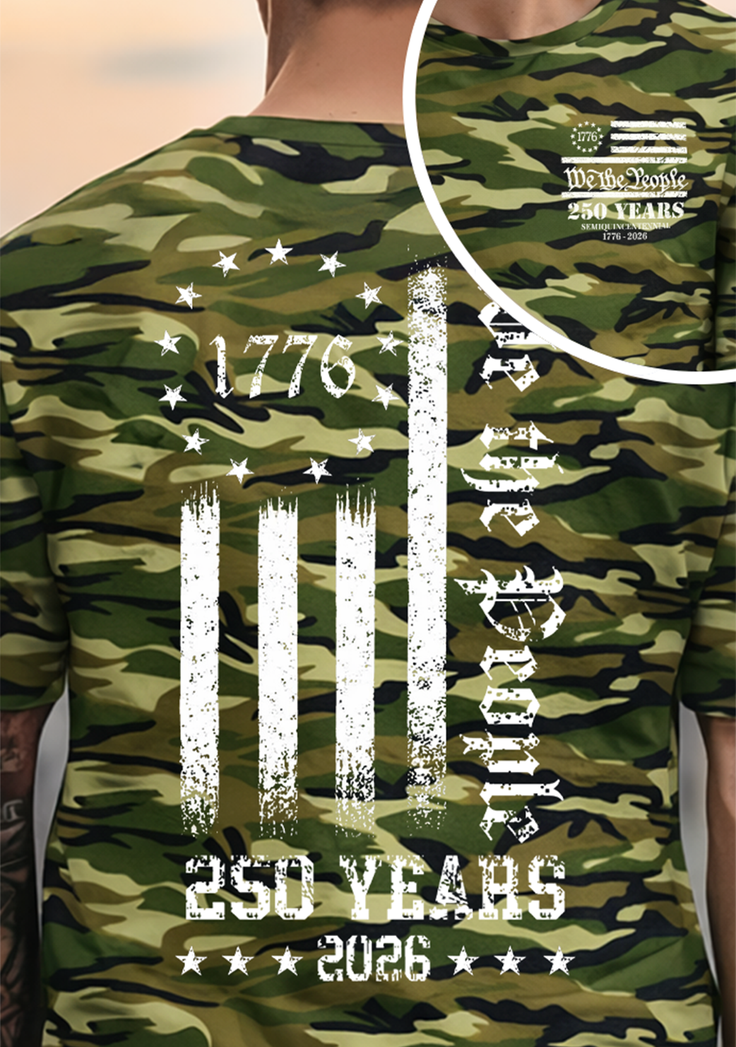 We The People 250 Years 1776 -2026 3D Shirt TH10 169493