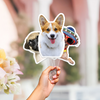 Custom Photo Funny Dog Cat Face Fan TH10 892545
