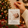 Custom Baby Photo And Name First Christmas Building Blocks Ornament TH10 170817
