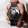 Custom Couple Photo Men's Wrist Watch Gift For Boyfriend, Husband TH10 898451