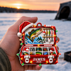 Personalized Fishing Tackle Box 3D Christmas Acrylic Ornament, Custom Acrylic Hanging Decor For Fisherman And Dad CH07 180780