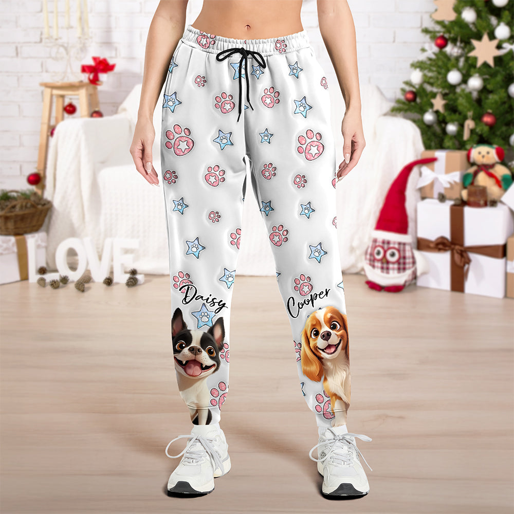 Custom Baby Dog Of Mom 3D Effect Sweatpants For Dog Lovers LM32 895935