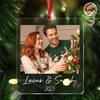 Custom Photo Acrylic Ornament Christmas Gift For Couple LM32 895767