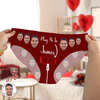 Custom Boyfriend Husband Photo Plug Me In Underwear For Women Naughty Gift For Her CH07 910138