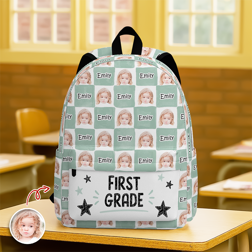Personalized Photo & Name Backpack - Gift for Kids, Back to School HO82 902764