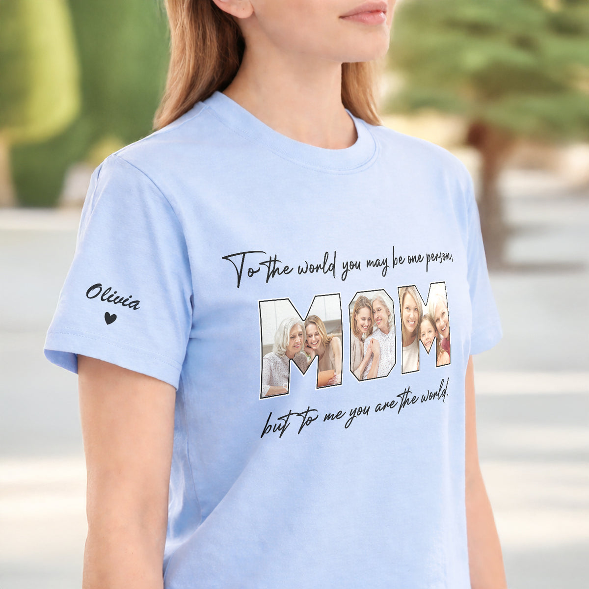 Custom Photo Happy Mother's Day Short Sleeve Printing Shirt TH10 169535