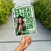 Custom Photo Extra Extra Graduation Class Of 2026 Keepsake Face Fan Gift LM32 897681