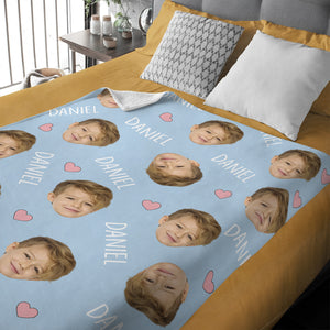 Custom Photo And Name For Kid Blanket TH10 894129