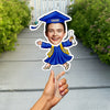 Custom Funny Face Photo Class of 2026 Graduation Face Fan TH10 892499