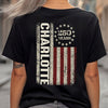 Custom Name American 250 Years Front And Back Dark Shirt TH10 896829