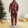 Custom Face & Name Christmas Onesie Pajamas Christmas Gift TH10 171179