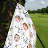 Custom Photo Best Grandpa By Par Golf Towel Gift For Dad, Grandpa, Golf Lover HO82 902168