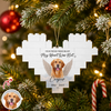 Personalized Pet Memorial Angel Wings Building Blocks Ornament CH07 180258