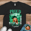 Custom Photo Proud Mom of a 2026 Graduate – Family Matching Graduation Dark Shirt HO82 901742