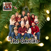 Custom Family Photo And Name Acrylic Ornament For Christmas Tree TH10 171229