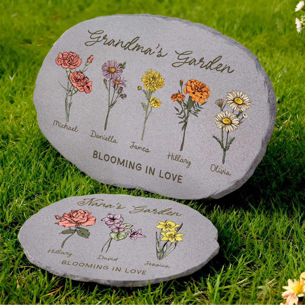 Personalized Garden Stone - Gift For Mom, Mother's Day HO82 902140