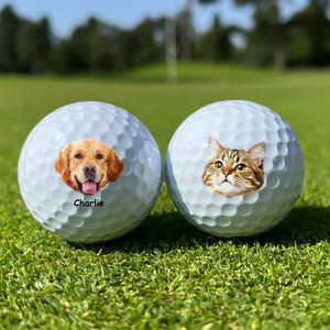 Custom Dog Photo And Name Golf Ball For Golf Lovers TH10 898225