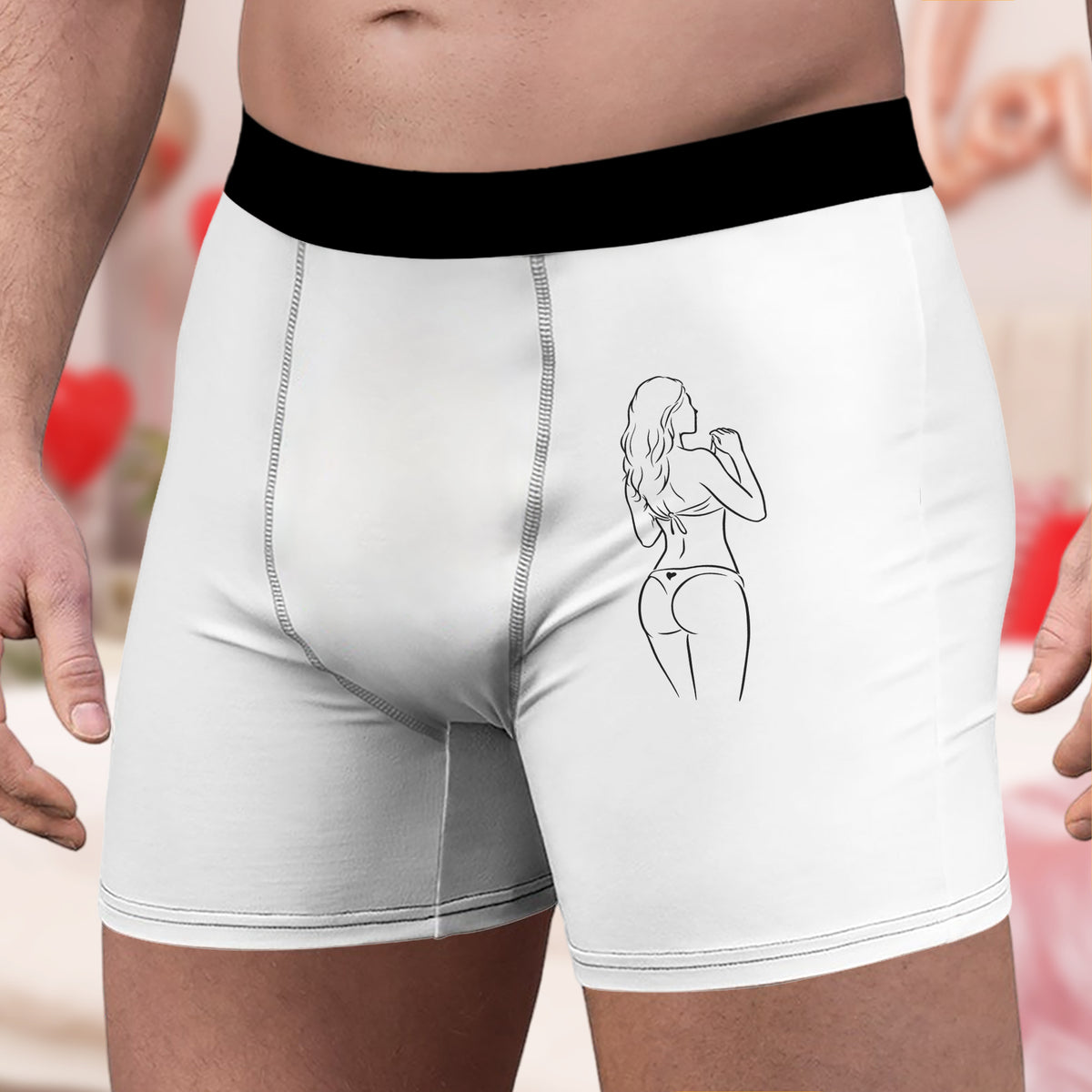 Custom Hot Girlfriend Photo Boxer Valentine's Gift TH10 898209