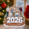 Custom Photo Family Christmas Memorial Acrylic Ornament HO82 903862