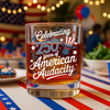 250 Years America 250th Anniversary USA 4th of July Whiskey Glass HO82 894814