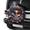 Personalized Patriotic 250th Anniversary God Bless America Eagle 1776–2026 Tire Cover HO82 902056