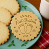 Personalized Name Baby's First Christmas Cookie Stamp HA75 919360