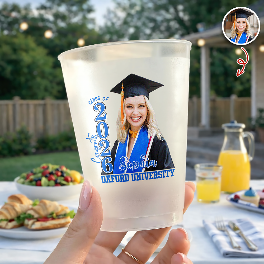 Custom Photo Class Of 2026 Graduation Cups For Party HA75 921138