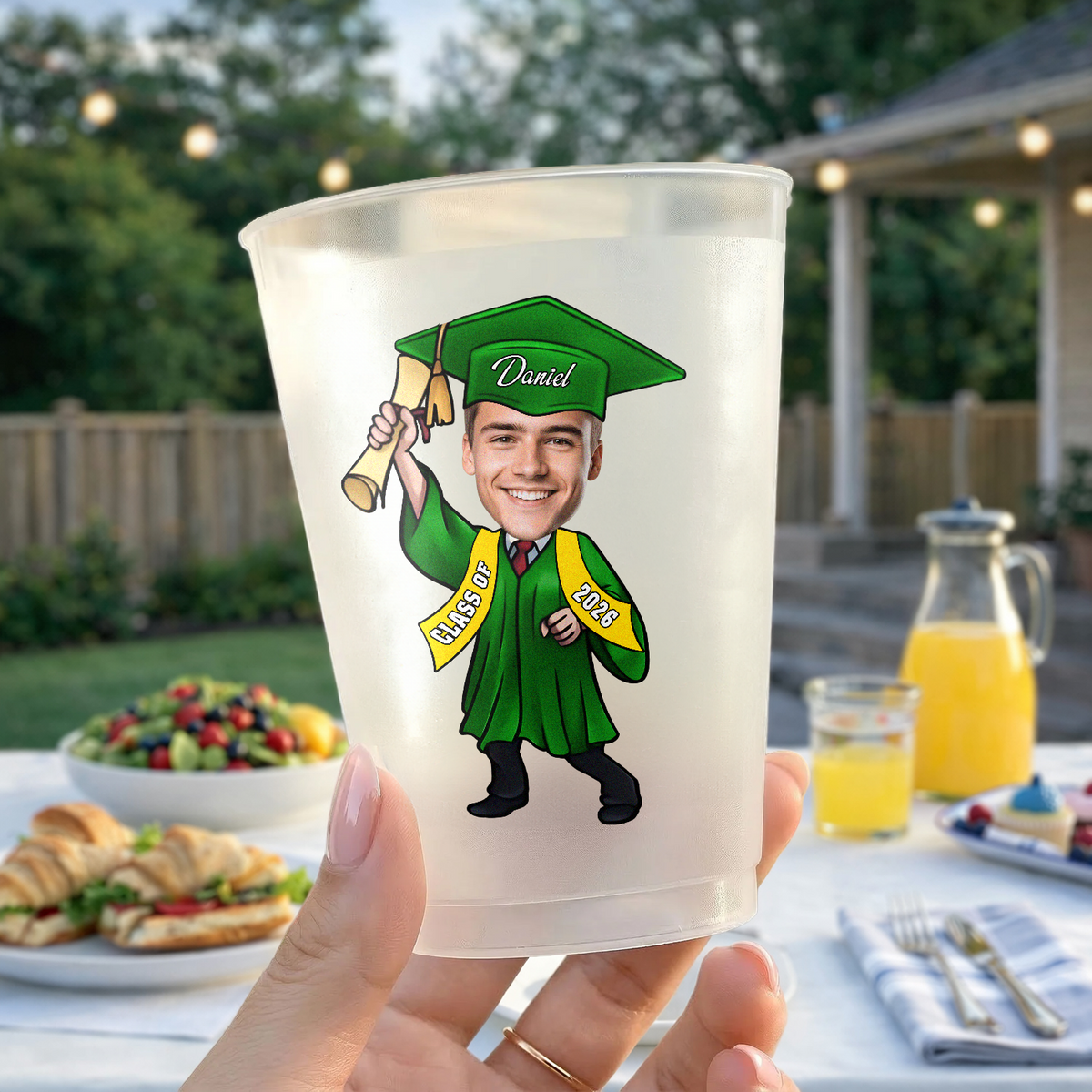 Custom Funny Photo Graduate Personalized Class of 2026 Day Cups CH07 911218