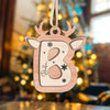 Personalized Reindeer Letter Wood Ornament For Christmas Gifts TH10 896319