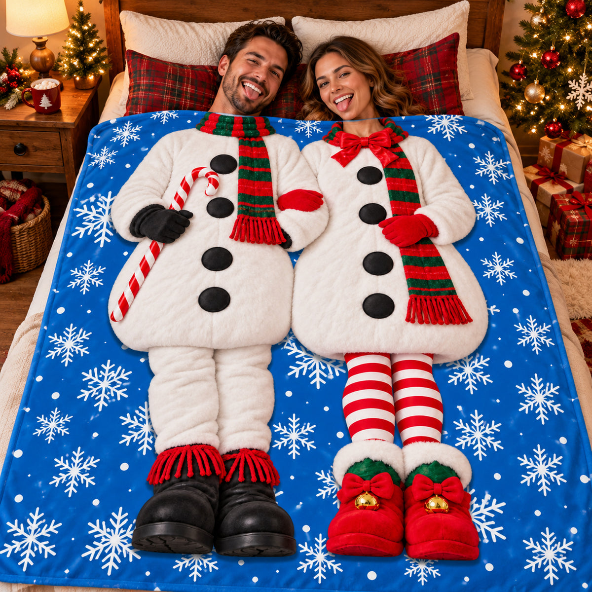Personalized Custom Couple Blanket For Anniversary, Wedding And Holiday Gifts CH07 180890