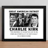 Great America Patriot Prayers Up for Charlie Kirk Memorial Picture Frame HO82 65742