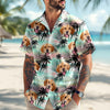 Custom Dog Photo Tropical Summer Hawaii Shirt - Gift for Dog Lovers HO82 902400
