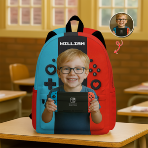 Personalized Gamer Backpack for Boys Girls, Back to School Backpack for Kids HO82 894664