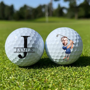Custom Funny Photo Make Hit Better This Golf Ball Gift For Sport Player LM32 893477