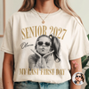 Custom Photo Senior 2027 My Last First Day Comfort Shirt CH07 180354