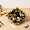 Custom Photo I Did it For My Dog Graduation Cap Topper HA75 920602