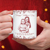Custom Photo Pencil Sketch Happy Mother's Day To Mom Personalized Print Full Mug HA75 920782