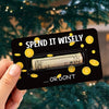 Personalized Funny Christmas Money Holder Card, Holiday Cash Gift For Family , Best Friends CH07 180484