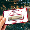 Personalized Merry Christmas Money Holder Card, Festive Cash Gift for Family & Friends LM32 669997