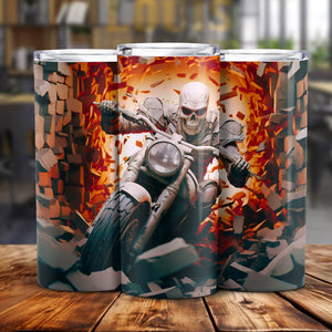 Skeleton Halloween Skinny Tumbler HO82 894954