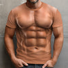 3D Muscle Man - Realistic Six-Pack Abs Funny 3D Shirt HA75 921816